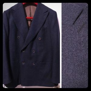 Suitsupply Wool/Silk Double-breasted Sport Coat